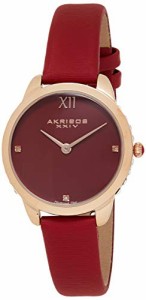 腕時計 アクリボスXXIV レディース Akribos XXIV Women’s Swarovski Crystal Studded Watch ? 3 Gen