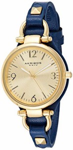 腕時計 アクリボスXXIV レディース Akribos XXIV Women's Watch Engraved Sunburst Concentric Circles 