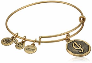 アレックスアンドアニ アメリカ アクセサリー Alex and Ani Rafaelian Gold-Tone Initial "I" Ex