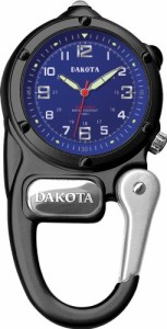 腕時計 ダコタ カラビナウォッチ Dakota Black Mini Clip Microlight Watch