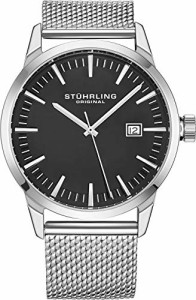 腕時計 ストゥーリングオリジナル メンズ Stuhrling Original Mens Watch Mesh Band - Dress + Cas