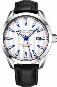 腕時計 ストゥーリングオリジナル メンズ Stuhrling Original Dress Watch for Men Analog Dial wi