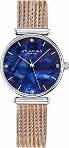 腕時計 ストゥーリングオリジナル レディース Stuhrling Original Watches for Women Blue Mothe
