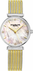 腕時計 ストゥーリングオリジナル レディース Stuhrling Original Gold Womens Wristwatch Silve
