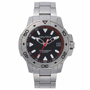 腕時計 ノーティカ メンズ Nautica Men's 'Edgewater Collection' Quartz Stainless Steel Casual Watch, 