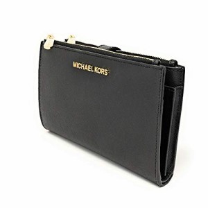 マイケルコース アメリカ 直輸入 Michael Kors Women's Jet Set Travel Double Zip Wristlet, Black Sa