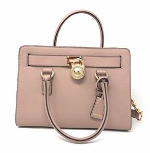 マイケルコース アメリカ 直輸入 Michael Kors Large Saffiano Leather Hamilton East West Satchel, F