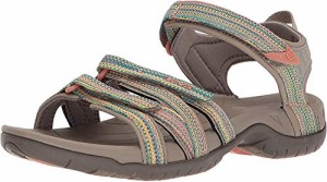 海外正規品 並行輸入品 アメリカ直輸入 Teva Women's Tirra Sandal, Taupe Multi, 6.5