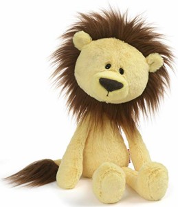 ガンド GUND ぬいぐるみ GUND Toothpick Zane Lion Plush Stuffed Animal, Yellow, 16"