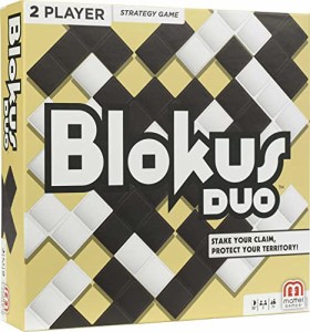 ボードゲーム 英語 アメリカ Mattel Games Blokus Duo 2-Player Strategy Board Game, Family Game for K