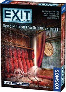 ボードゲーム 英語 アメリカ Dead Man on The Orient Express | Exit: The Game - A Kosmos Game | Famil