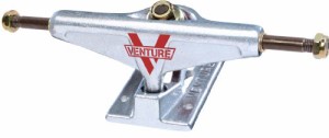 トラック スケボー スケートボード Venture 5.0 Lo Polished Skateboard Truck (Silver, Set of 2)