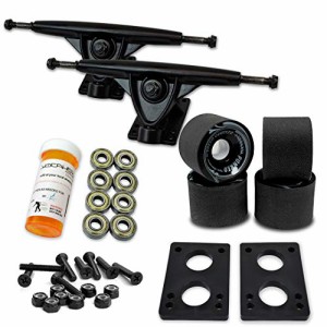 トラック スケボー スケートボード Yocaher Longboard Skateboard Trucks Wheels Combo Set 71mm Whee