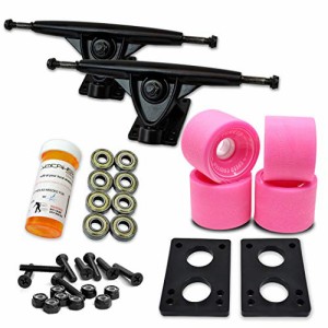 トラック スケボー スケートボード Yocaher Longboard Skateboard Trucks Wheels Combo Set 71mm Whee