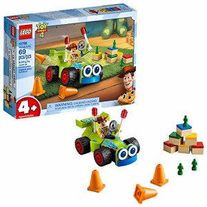 レゴ LEGO Disney Pixar’s Toy Story 4 Woody & RC 10766 Building Kit (69 Pieces)