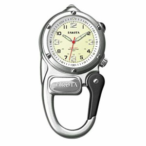 腕時計 ダコタ カラビナウォッチ Dakota Silver Mini Clip Microlight Watch