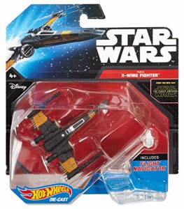 ホットウィール マテル ミニカー Hot Wheels Star Wars Starship Poe Dameron's X-Wing Fighter (Close