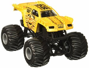 ホットウィール マテル ミニカー Hot Wheels Monster Jam Max-D Vehicle, Gold 1:24 Scale