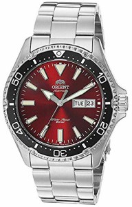 腕時計 オリエント メンズ Orient Men's Kamasu Japanese-Automatic Diving Watch with Stainless-Steel S