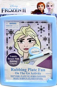 アナと雪の女王 アナ雪 ディズニープリンセス Frozen 2 Rubbing Plates