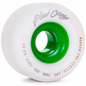 ウィール タイヤ スケボー Blood Orange Liam Morgan Pro Model Longboard Wheels (Green 80a, 70mm)