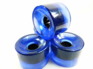 ウィール タイヤ スケボー Choice 78a Longboard Wheels (Offset), 76mm, Purple