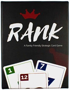 海外カードゲーム 英語 アメリカ Rank Card Game | Family Fun Strategy Card Game, Challenge Friends