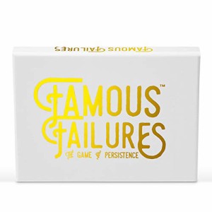 海外カードゲーム 英語 アメリカ Famous Failures, Success Education Card Game for Learning Persist