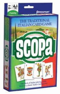 海外カードゲーム 英語 アメリカ Pressman Scopa Card Game