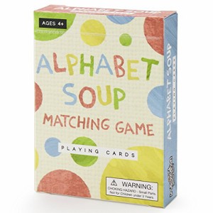 海外カードゲーム 英語 アメリカ Imagination Generation Alphabet Soup Matching and Memory Card Gam