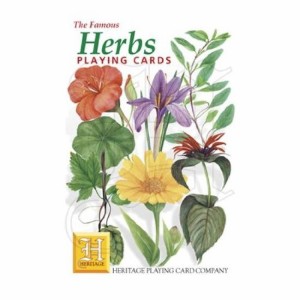 海外カードゲーム 英語 アメリカ The Famous Herbs Playing Cards