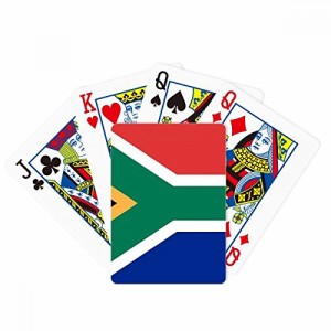 海外カードゲーム 英語 アメリカ DIYthinker South Africa National Flag Africa Country Poker Playin