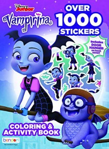 バンピリーナとバンパイアかぞく Vampirina 日本未発売多数 Coloring & Activity Book with Ov