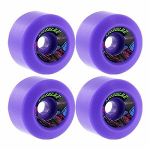 ウィール タイヤ スケボー Speedlab Wheels Cruisers Purple Skateboard Wheels - 60mm 90a (Set of 4)