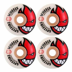 ウィール タイヤ スケボー Spitfire Bighead Red / Black Longboard Wheels - 63mm 99a (Set of 4)