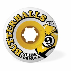 ウィール タイヤ スケボー Sector 9 Slide Butterballs Longboard Wheels - 70mm 80a (Set of 4)