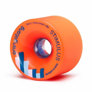 スケートボード ホイール オランガタン Orangatang Stimulus 70mm 80a オレンジ 4個セット ロングボード 