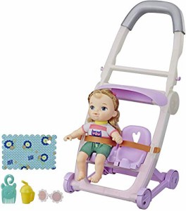 ベビーアライブ リトルズ Baby Alive littles ベビーカーと小さなアナのお人形 ストローラー アナは