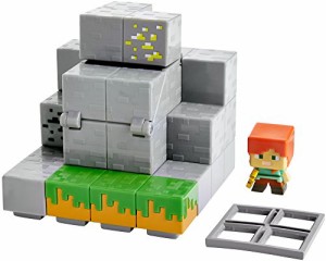 マインクラフト マイクラ mojang Mattel Minecraft Mini Figure Waterfall Wonder Environment Set