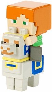 マインクラフト マイクラ mojang Mattel Minecraft Deluxe Mini Alex on Llama Figure