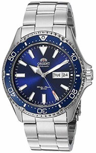 腕時計 オリエント メンズ ORIENT Men's Kamasu Stainless Steel Japanese-Automatic Diving Watch