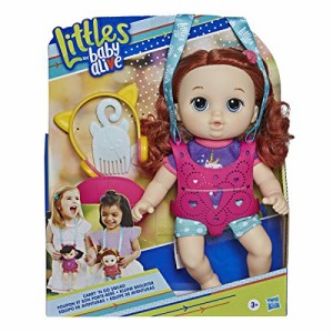 ベビーアライブ 赤ちゃん おままごと Baby Alive Littles, Carry ‘N Go Squad, Little Zoe, Red Cu