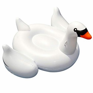 フロート プール 水遊び SWIMLINE ORIGINAL 90621 Giant Inflatable Swan Pool Float Floatie Ride-On Loun