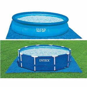 プール ビニールプール ファミリープール Intex Pool Ground Cloth for 8ft to 15ft Round Above G