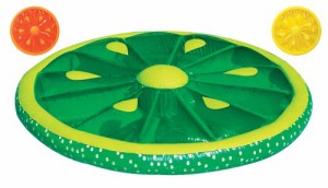 フロート プール 水遊び SWIMLINE Fruit Slice 60' Fun Island - Colors May Vary Large