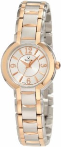 腕時計 ブローバ レディース Bulova Women's 98L153 Two-Tone Stainless Steel Bracelet Watch