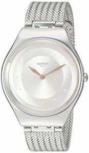 腕時計 スウォッチ レディース Swatch Skin Irony Quartz Stainless Steel Strap, 16 Casual Watch (Mod