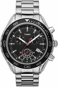 腕時計 タイメックス メンズ Timex Chronograph Black Dial Men's watch #T2N588