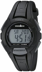 腕時計 タイメックス メンズ Timex Men's TW5K94000 Ironman Essential 10 Black Resin Strap Watch