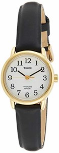 腕時計 タイメックス レディース Timex Women's Easy Reader 25mm Watch ? Gold-Tone Case White Dia